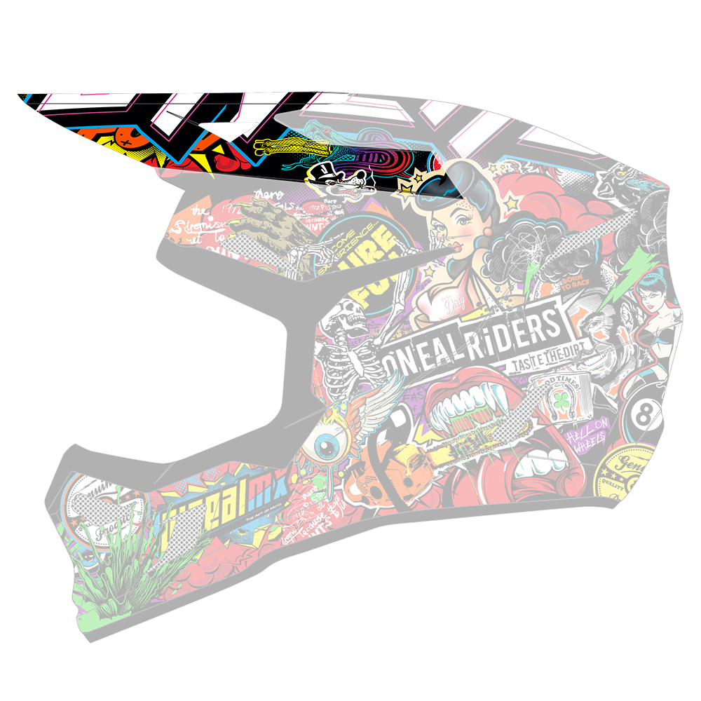 Visor 3SRS Helm CRANK multi