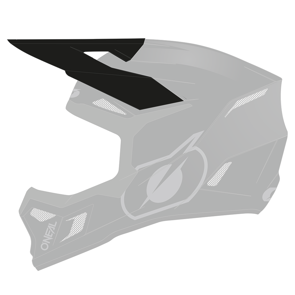 Visor 3SRS Youth Helm SOLID black