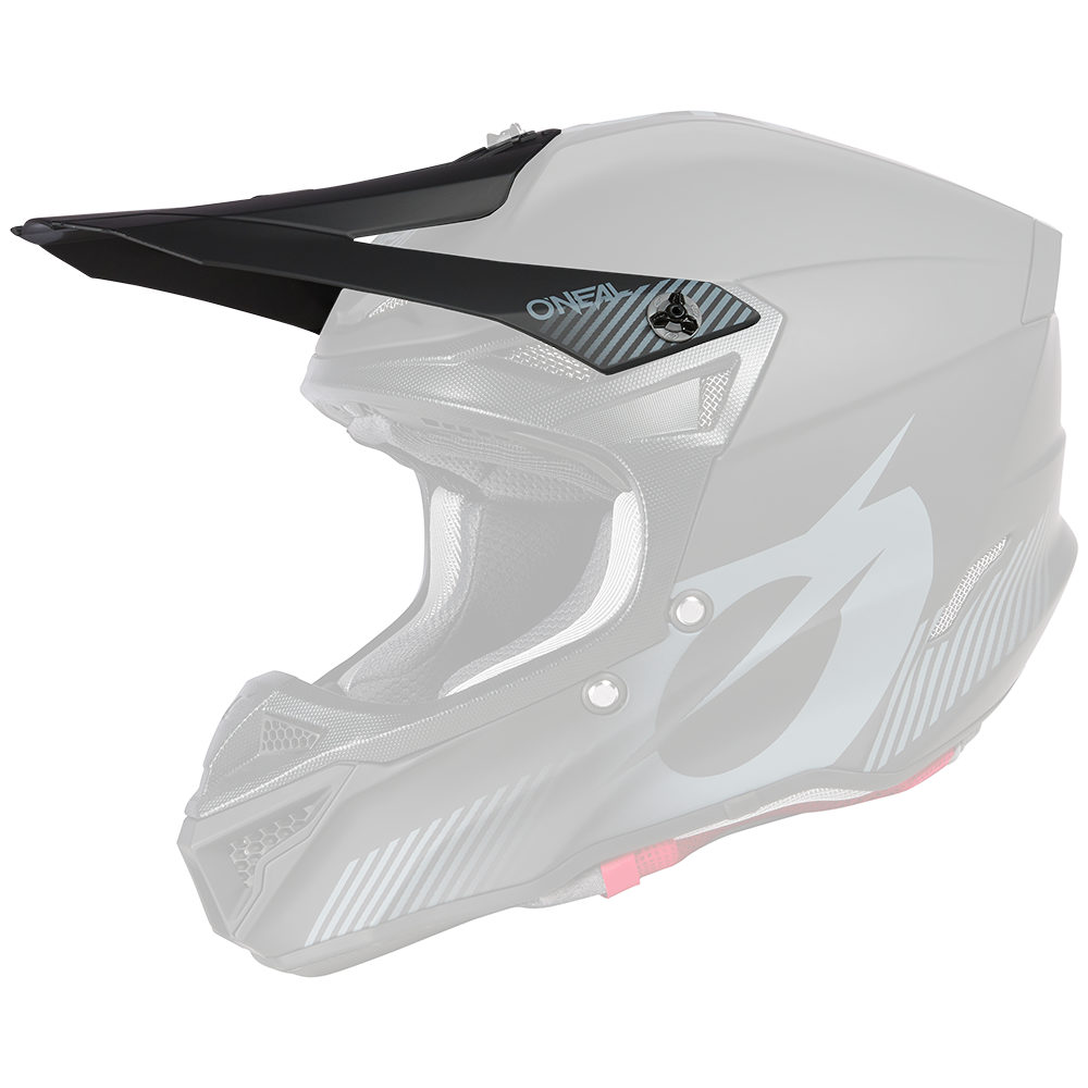 Visor 5SRS Polyacrylite Helm SOLID black