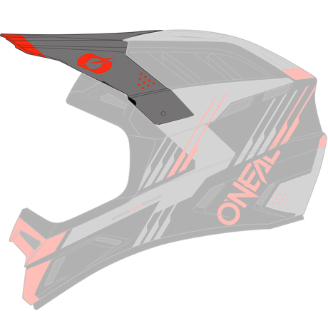 Visor BACKFLIP Helm STRIKE black/gray/red