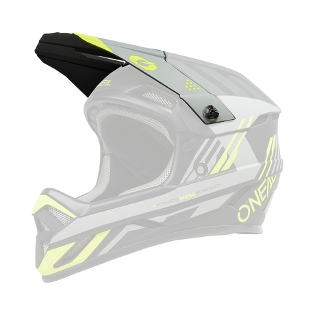 Visor BACKFLIP Helm STRIKE black/neon yellow