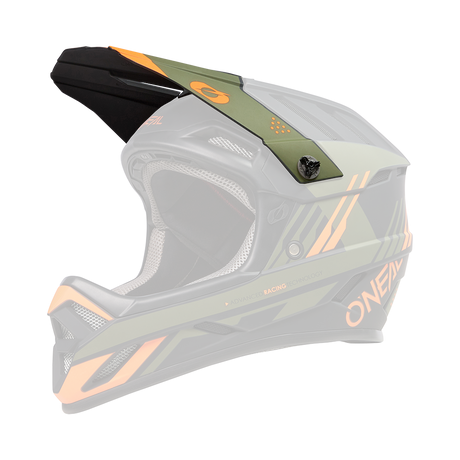 Visor BACKFLIP Helm STRIKE black/orange/olive