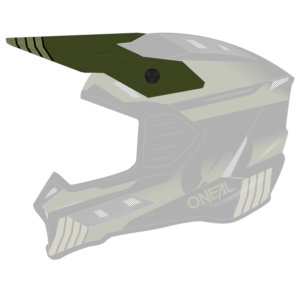 Visor EX-SRS Helm HITCH black/olive