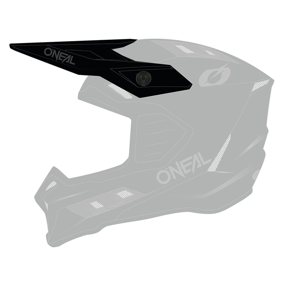 Visor EX-SRS Helm SOLID black