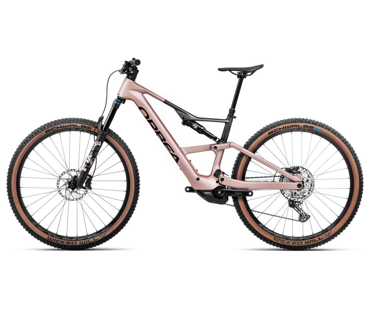 RISE SL M20 420W - Desert Rose - Carbon Raw (Matt)