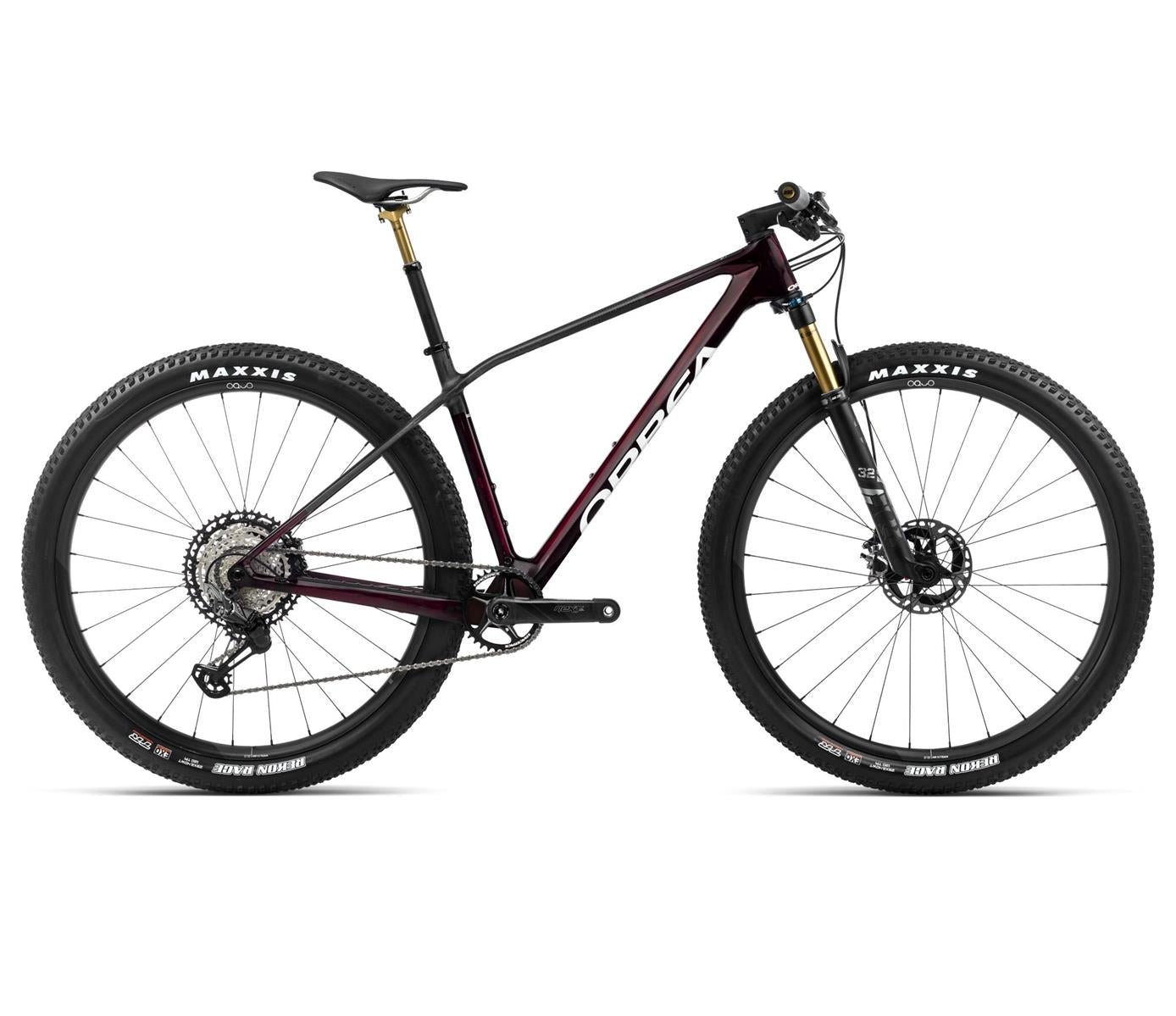 ALMA M TEAM Red Wine Carbon View (Gloss) - Carbon Raw (Matt)