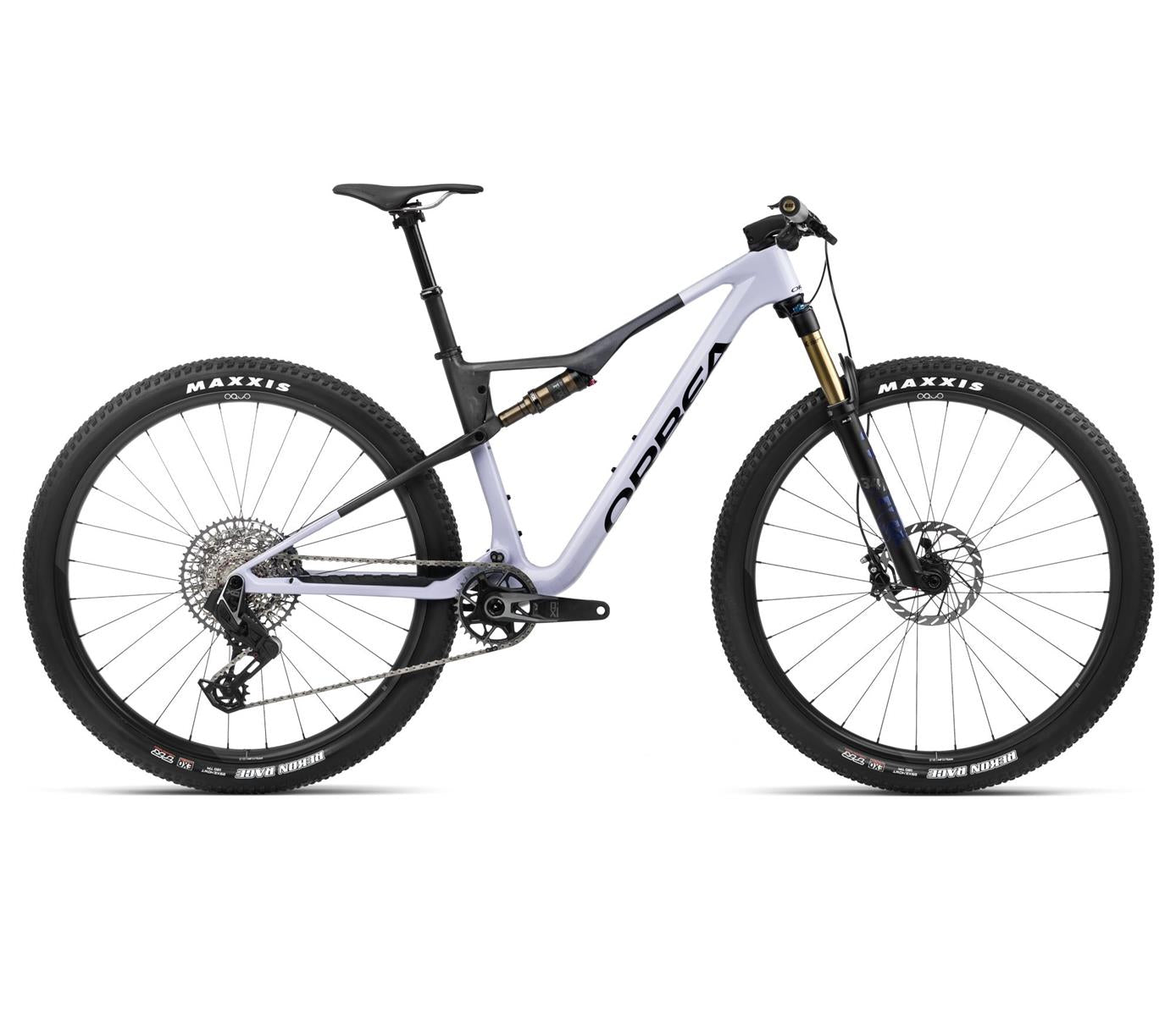 OIZ M - TEAM AXS Digital Lavender (Gloss) - Carbon Raw (Matt)