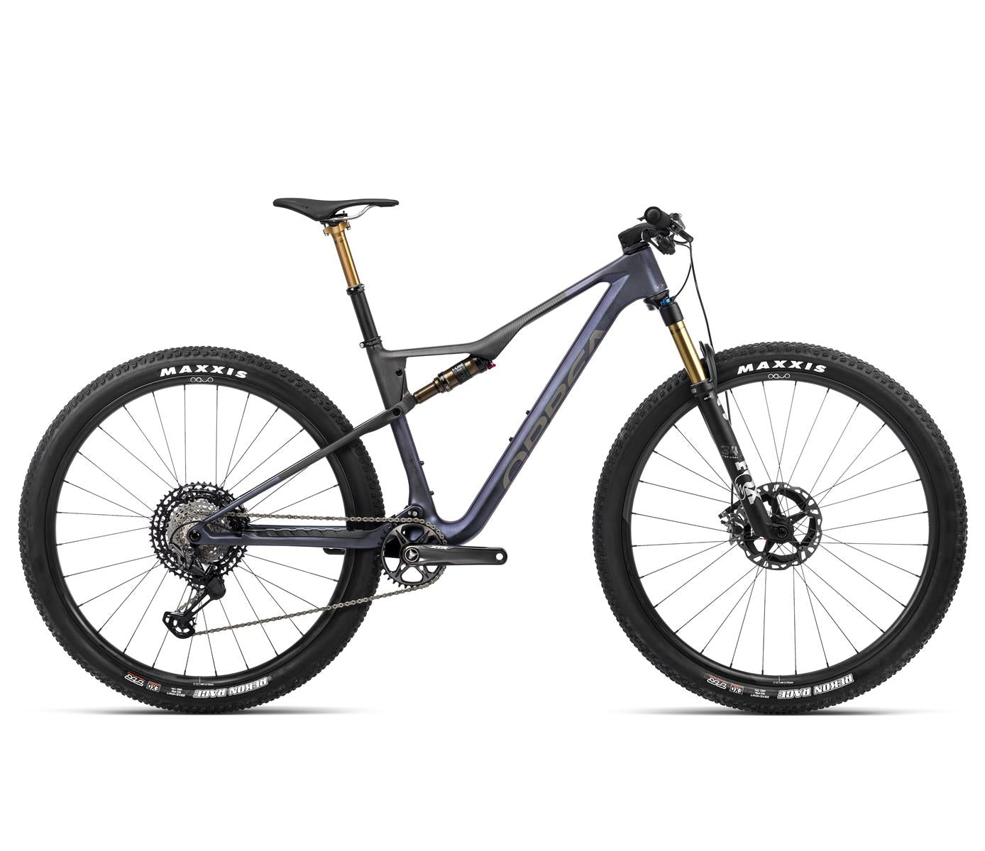 OIZ M-Team - Tanzanite Carbon View - Carbon Raw (Matt)