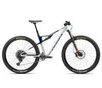 OIZ M20 - Halo Silver - Blue Carbon View (Gloss)