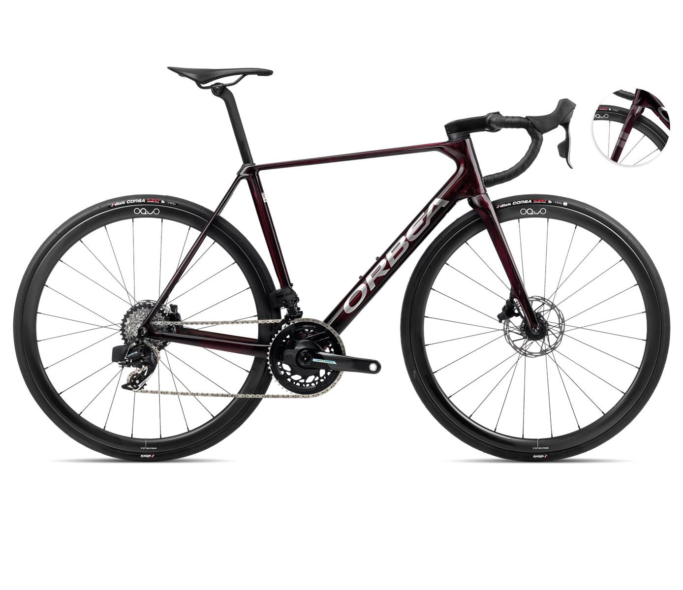ORCA M21eTEAM PWR Wine Red - Titanium (Gloss)