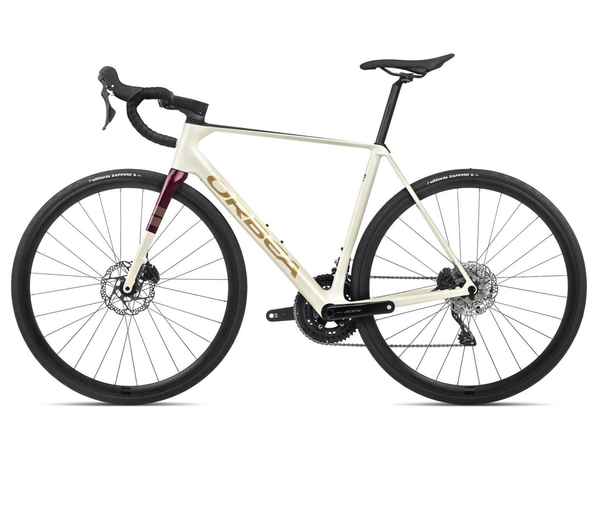 ORCA M30 Ivory White - Burgundy (Gloss) - Vulcano (Matt)