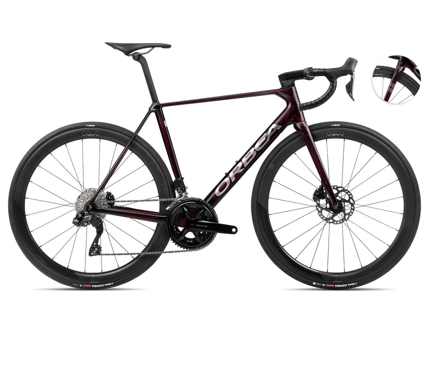ORCA M30iLTD PWR Wine Red - Titanium (Gloss)