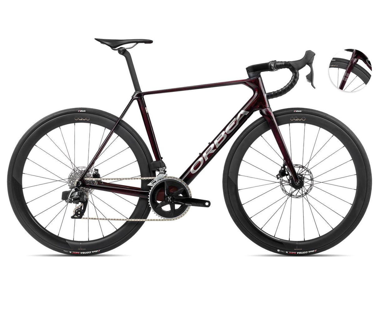 ORCA M31eLTD PWR Wine Red - Titanium (Gloss)