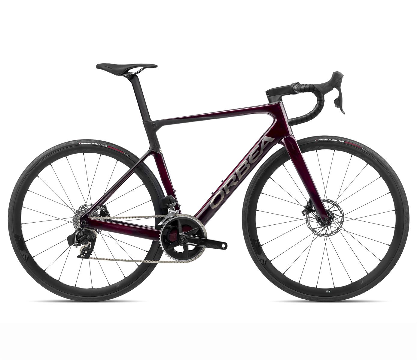ORCA M31e Ltd - Red Wine (Gloss) - Carbon Raw (Matt)