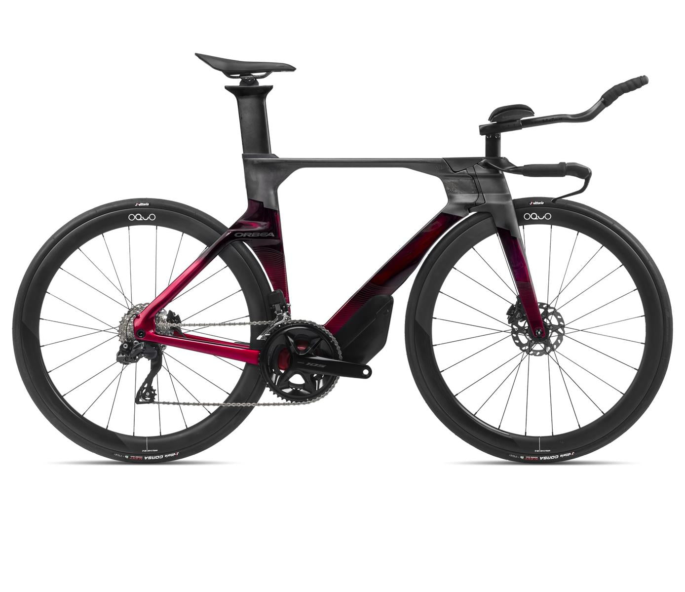 ORDU M30iLTD Carbon Raw (Matt) - Wine Red Shades (Gloss)