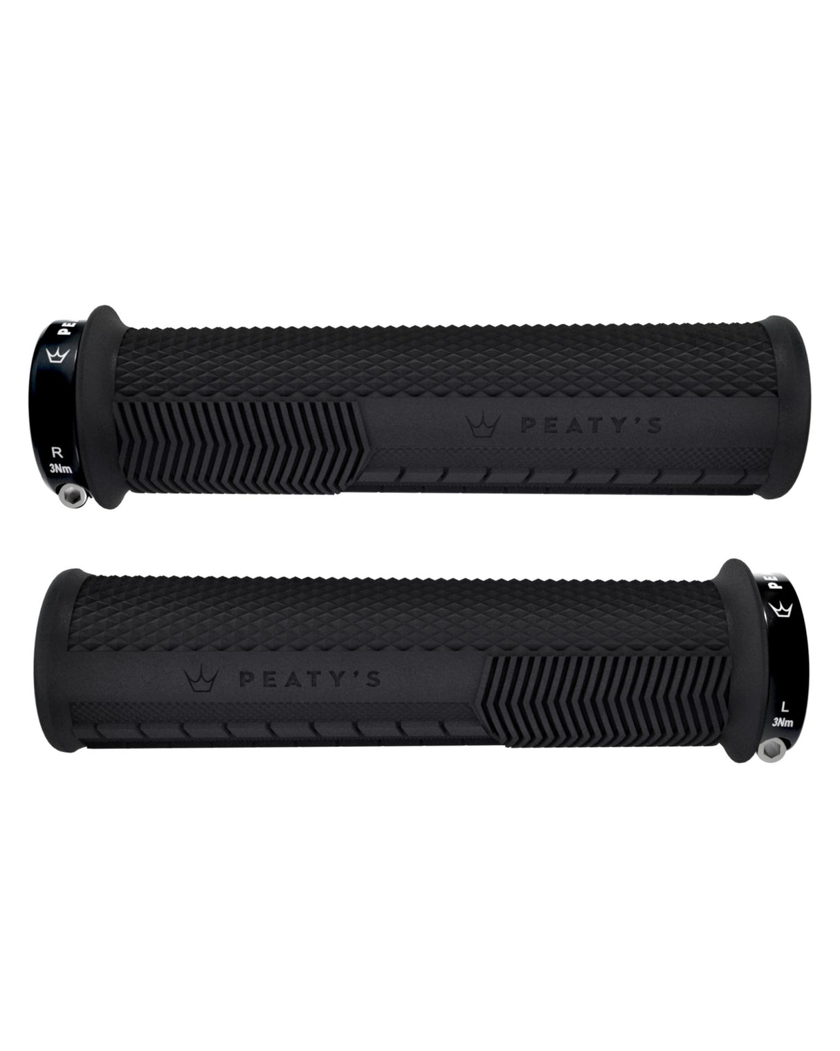 Monarch Grip - Knurl - Black