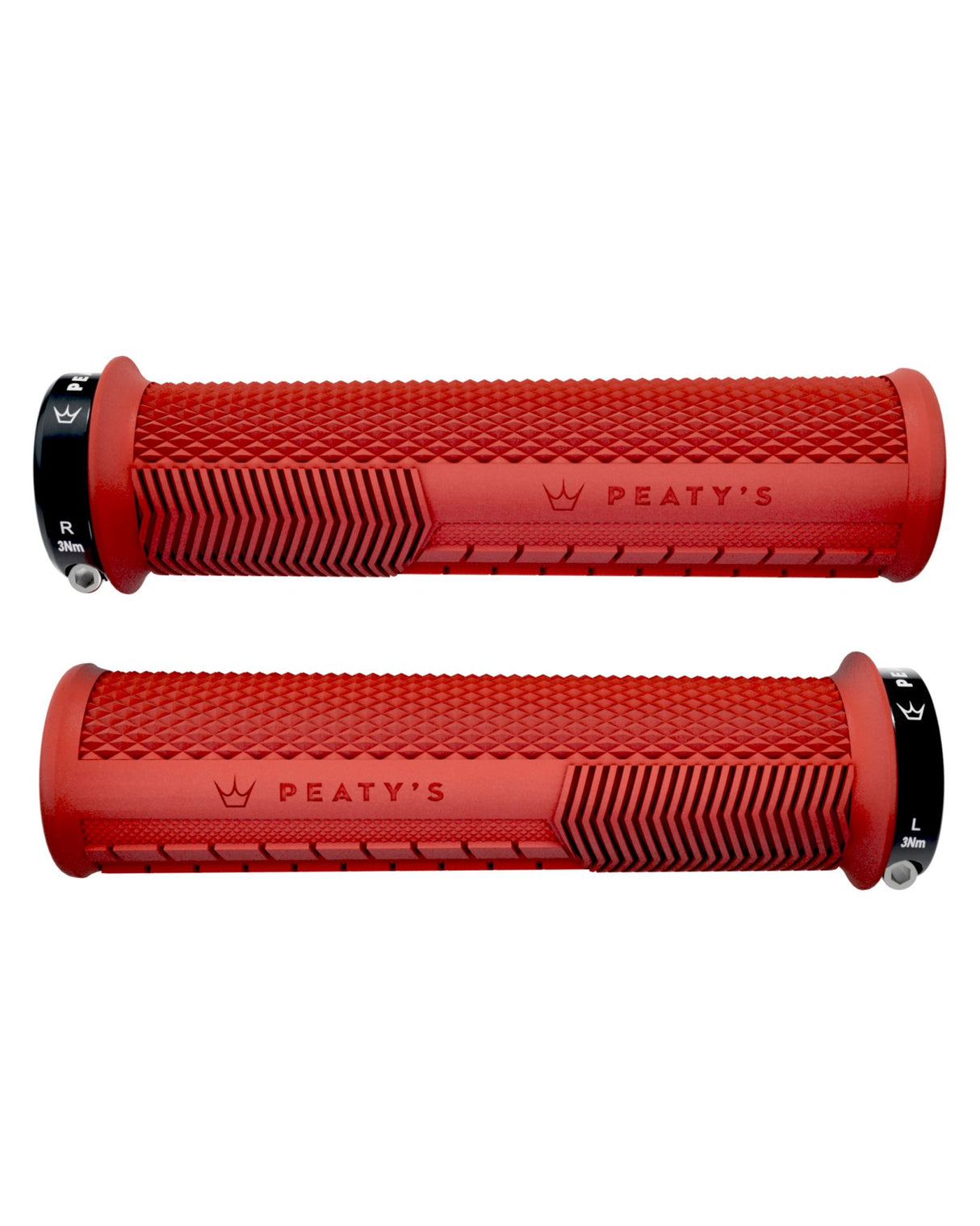 Monarch Grip - Knurl - Red