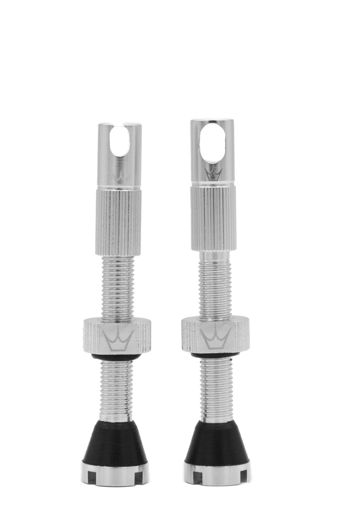 Chris King MK2 Tubeless Ventil - Silber Peaty´s