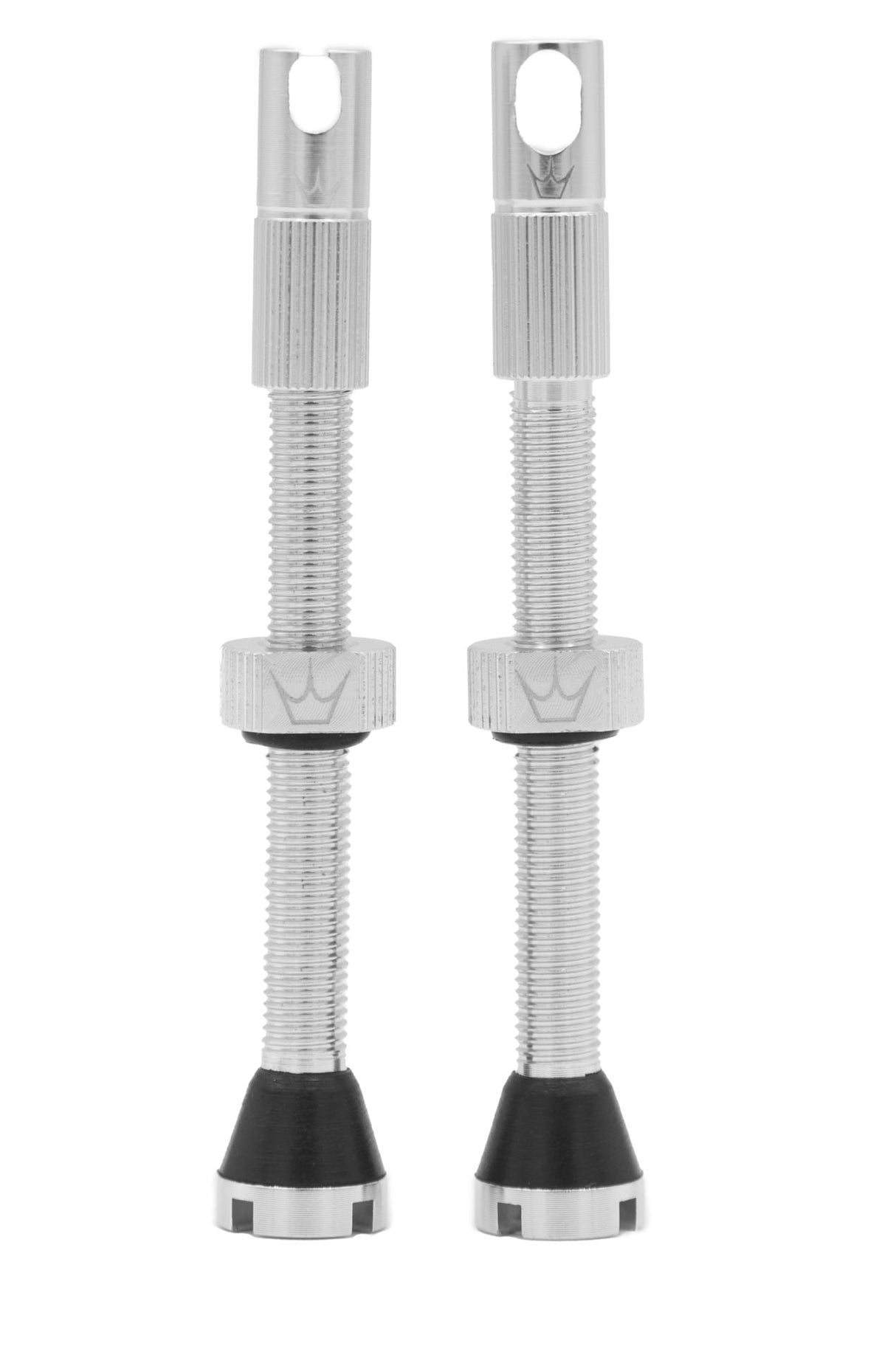 Chris King MK2 Tubeless Ventil - Silber Peaty´s
