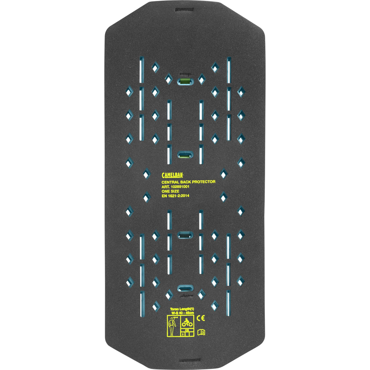 Impact Protector Panel - black/teal