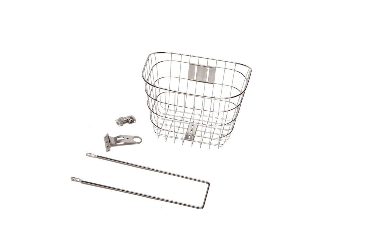 Front Basket - Stainless Steel - silber