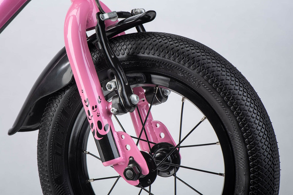 Powerkid 12 - metallic black/pearl pink - glossy
