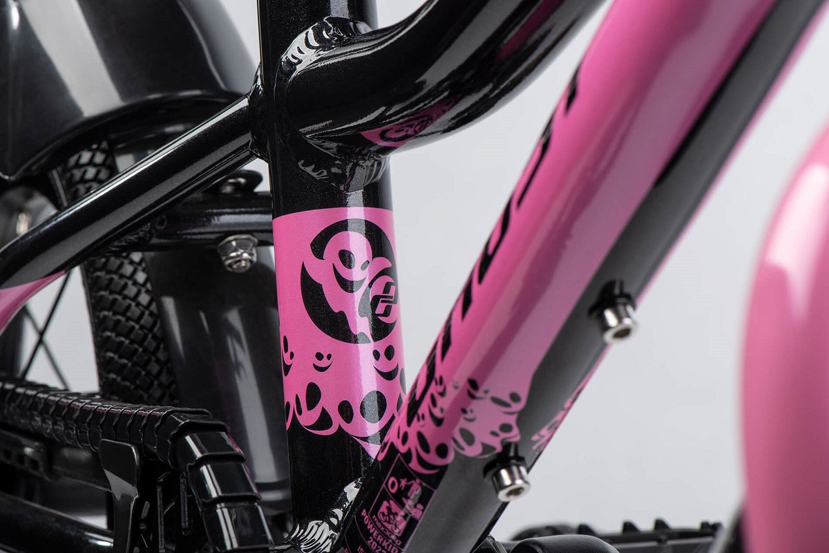 Powerkid 12 - metallic black/pearl pink - glossy