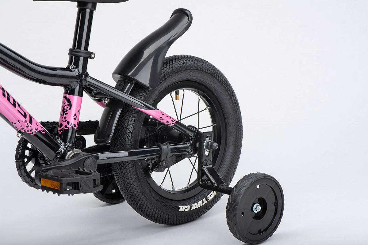 Powerkid 12 - metallic black/pearl pink - glossy