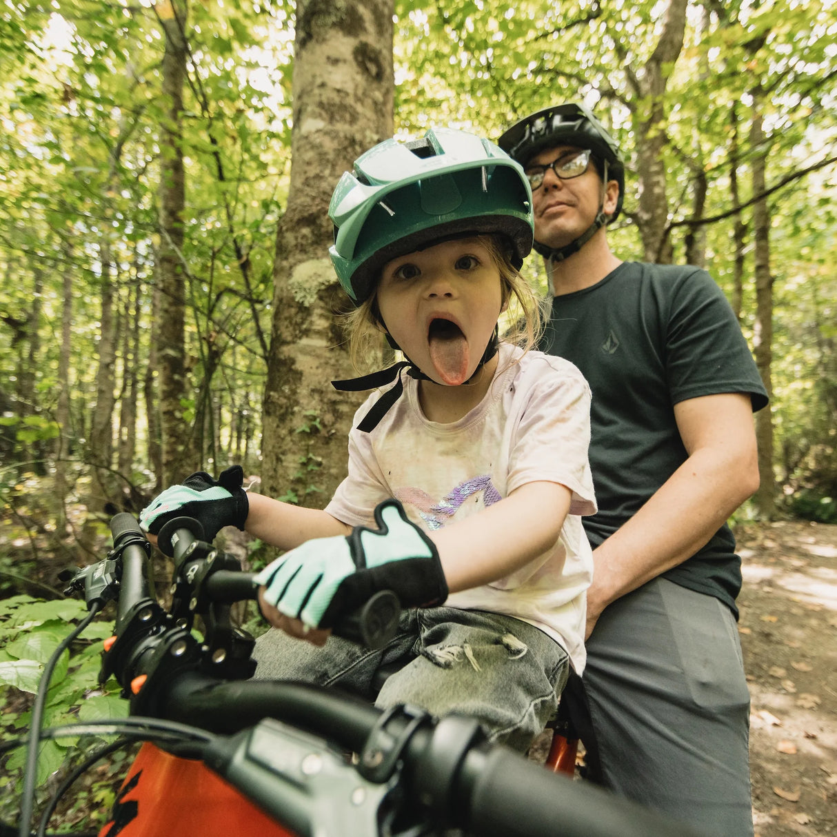 Pro 2.0 MTB Front Kindersitz/Lenker Combo Set - Black