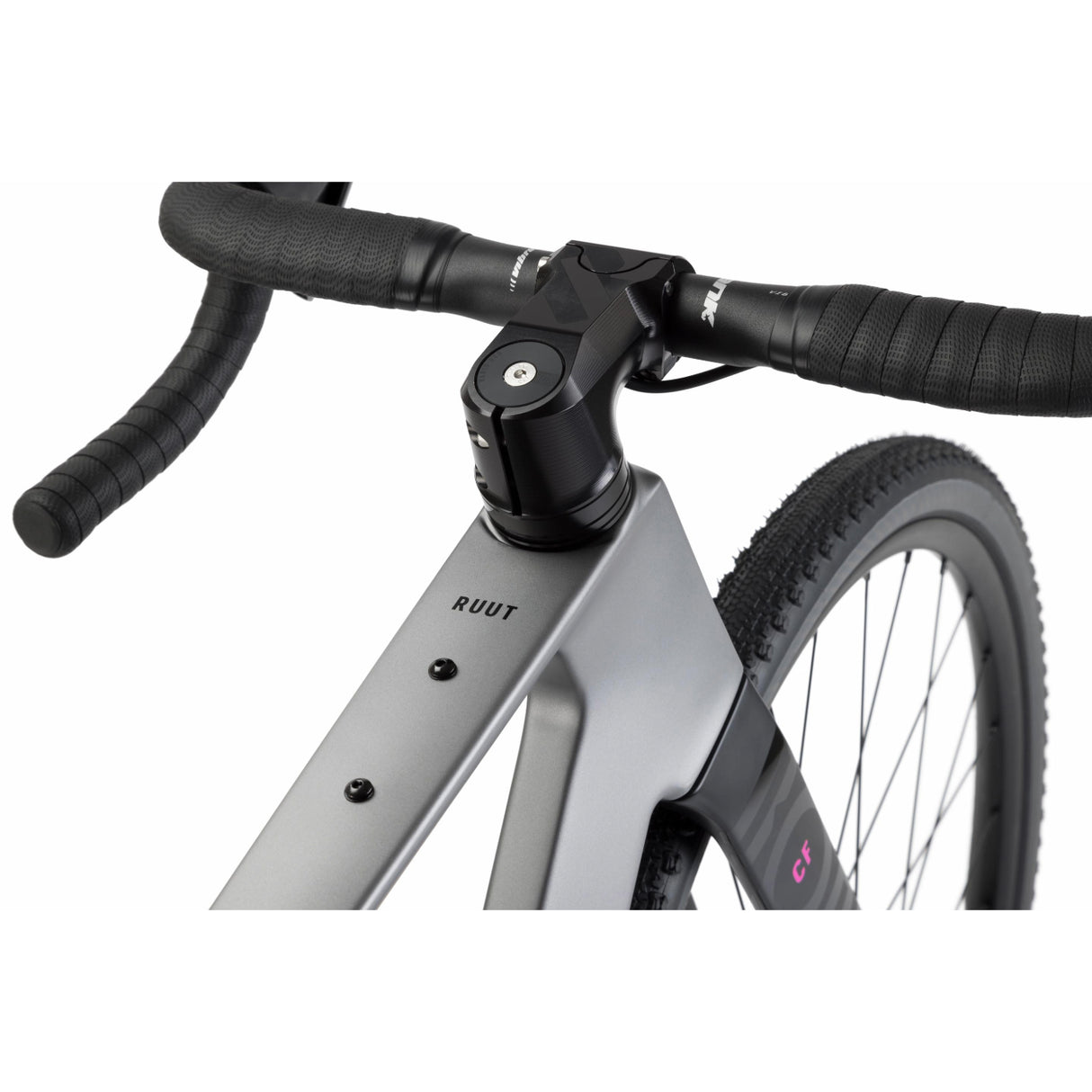 Ruut CF1 G2 Gravel Plus Bike - Silver/Black