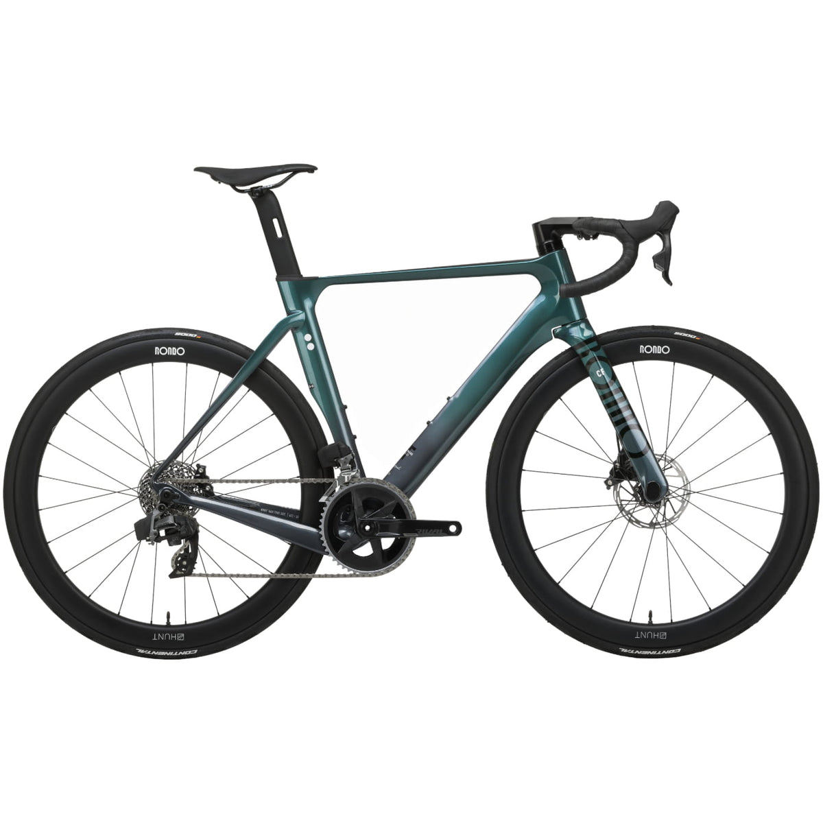 HVRT CF Gravel Plus Bike Nero/Grigio perla