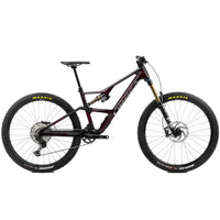 OCCAM LT M10 - Wine Red Carbon View - Titanio (lucido)