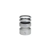 Steuersatzspacer Kit - chrome