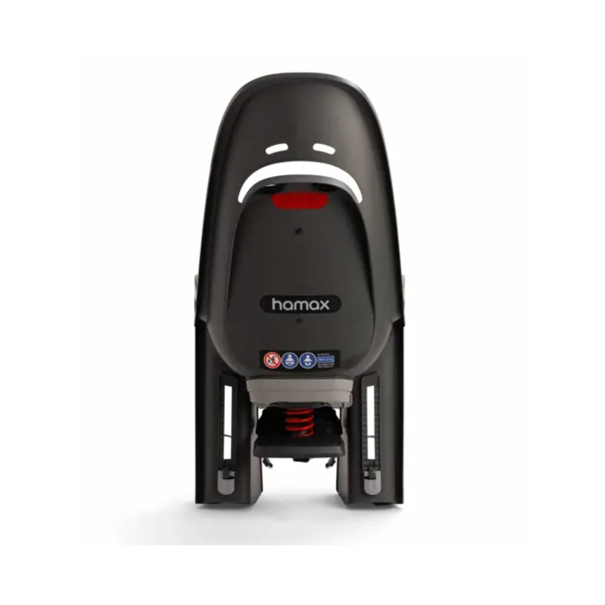 Zenith Relax Kindersitz für Gepäckträger - grau/schwarz