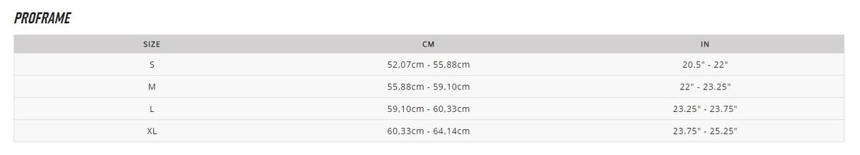 Proframe Helmet Graphic 2 CE White