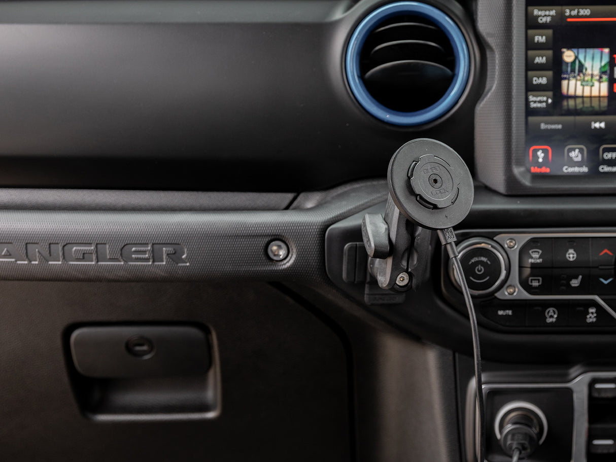 Wireless Charging Head for Car / Desk - V2 -schwarz