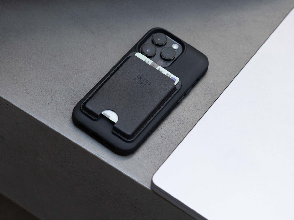 MAG Wallet - schwarz Quad Lock