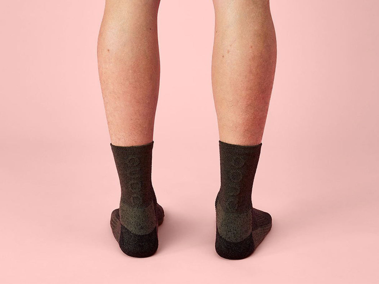 Extra Fine Merino Tech Sock - Green Camo