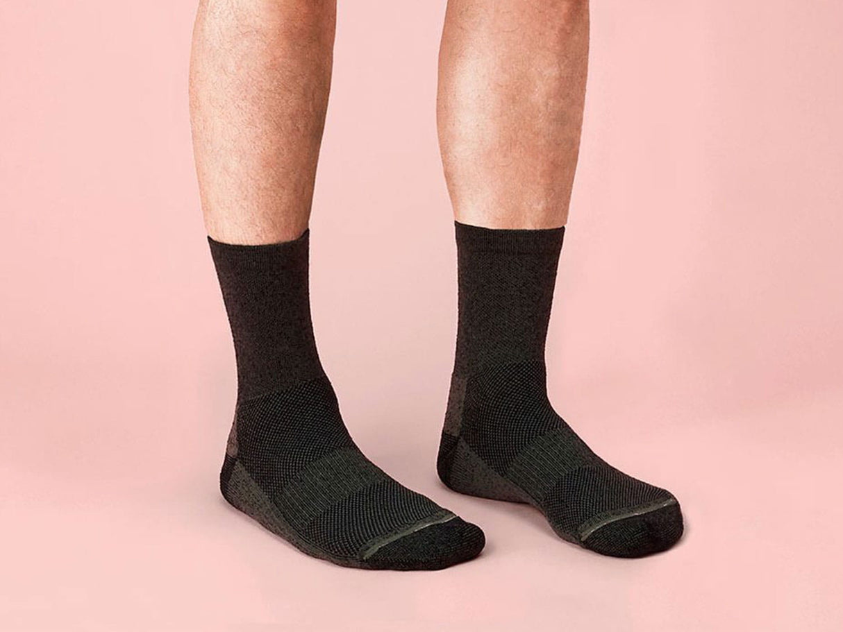 Extra Fine Merino Tech Sock - Green Camo