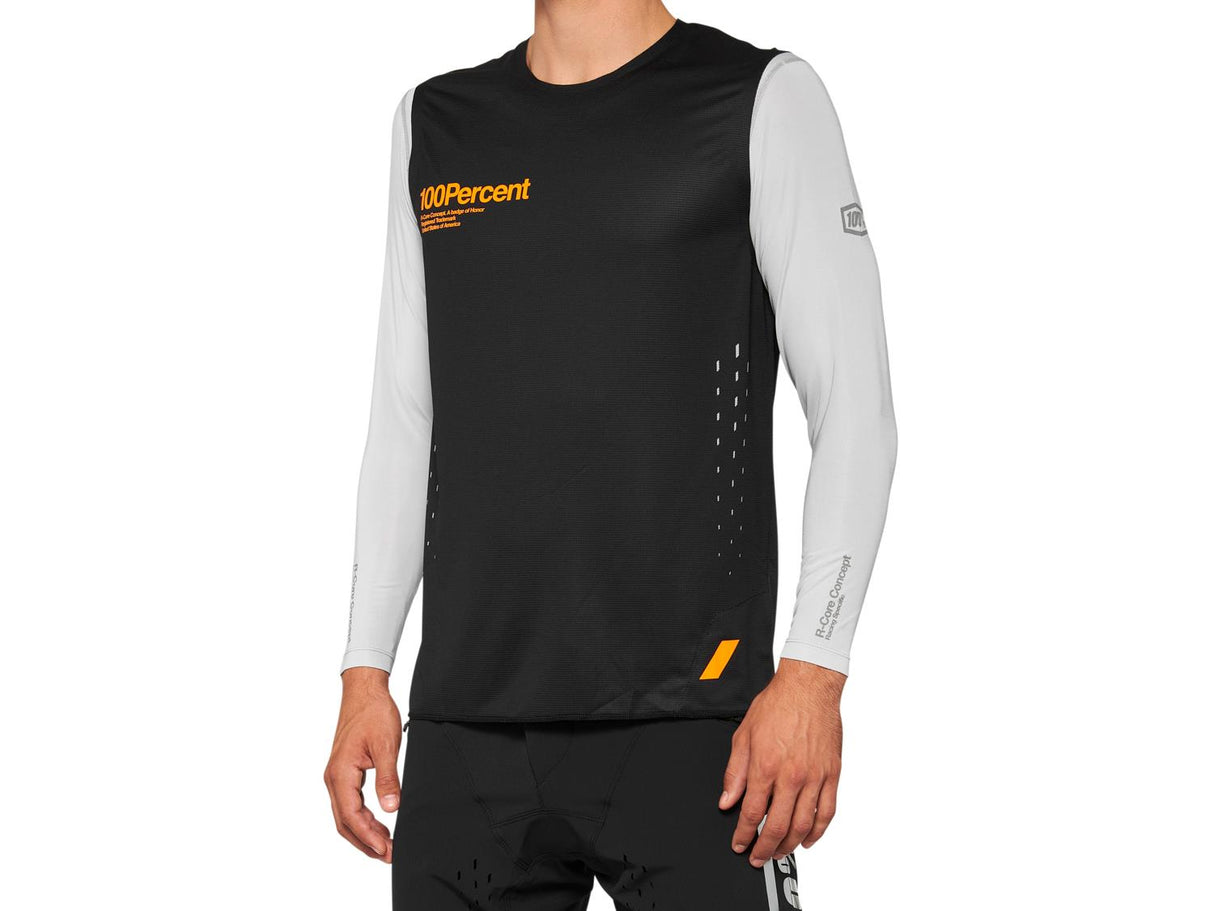 R-Core Concept Sleeveless Jersey - black