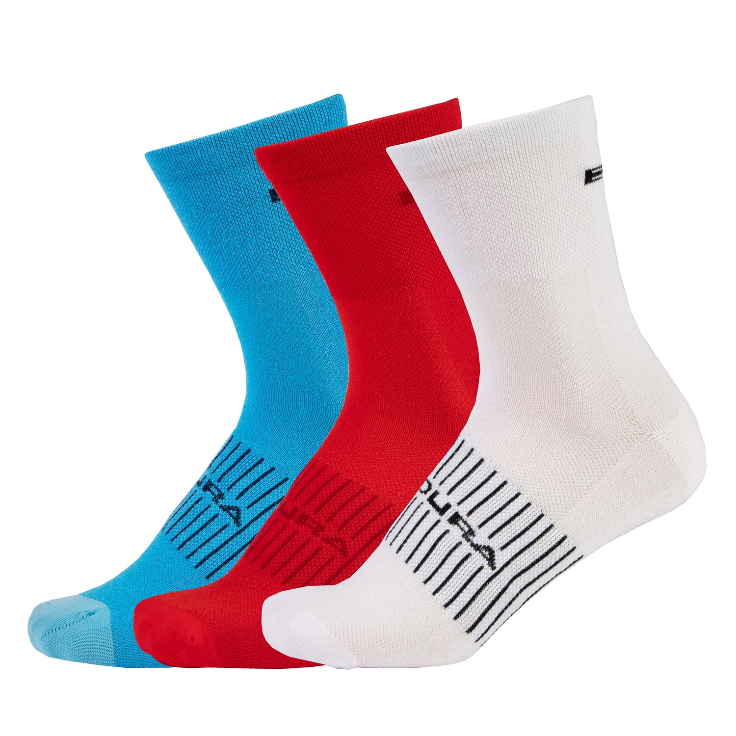 CoolMax Race Socken 3er Pack - Gemischte Farben