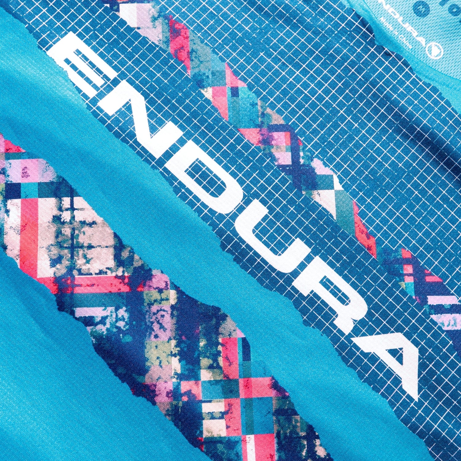 Patchwork LTD Printed Tee Jersey - Barra Blue