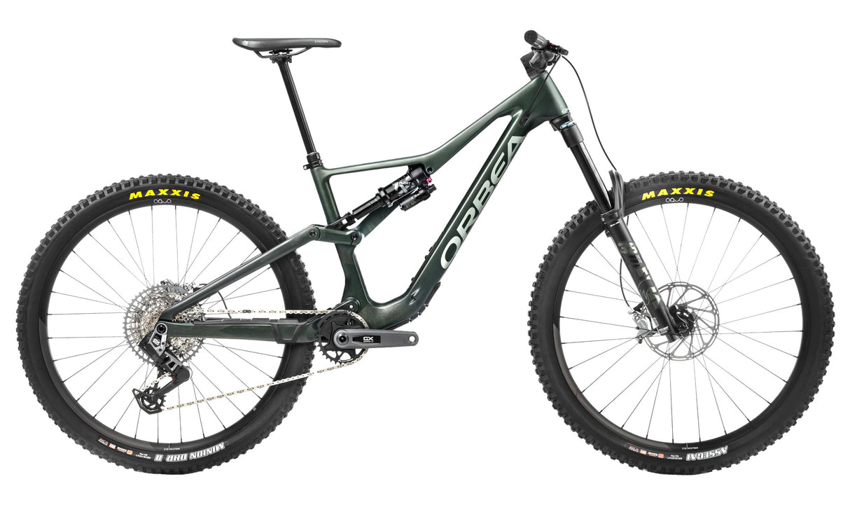 RALLON M11 AXS Forest Green Carbon View (Matt - Gloss) - Blue Stone (Gloss)