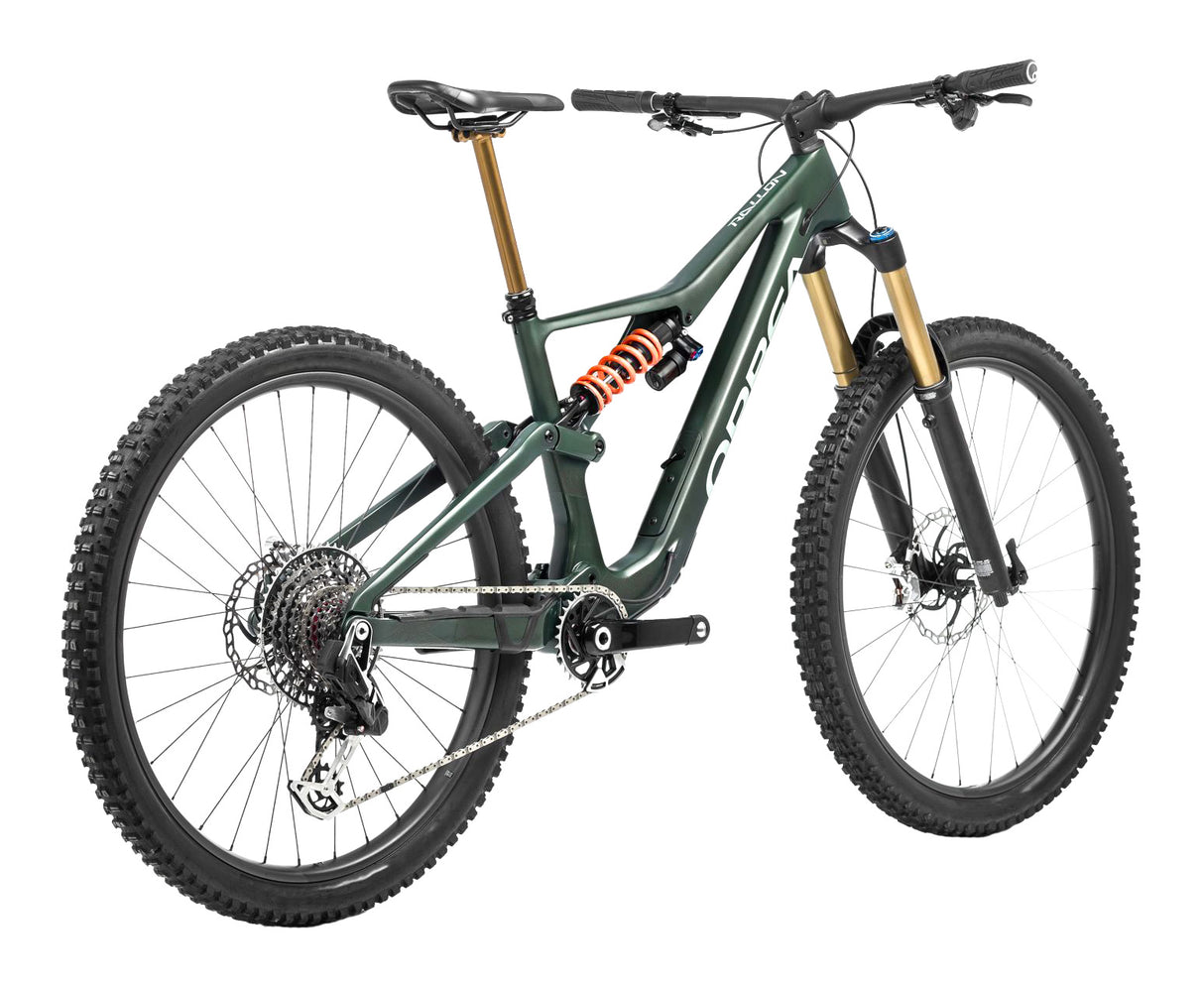 RALLON M11 AXS Forest Green Carbon View (Matt - Gloss) - Blue Stone (Gloss)