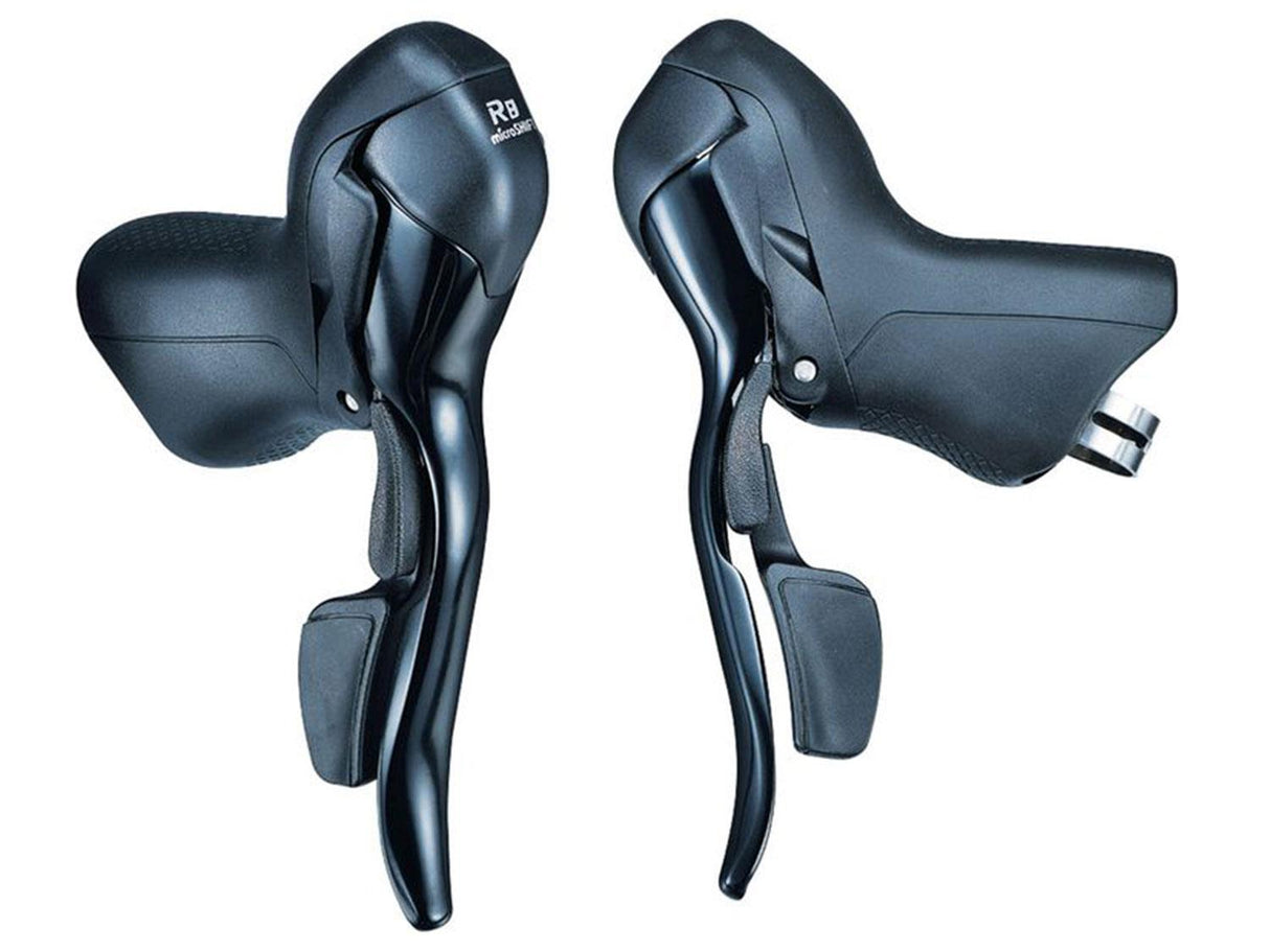 R8 Road Dual Control Levers 2x8 speed - black