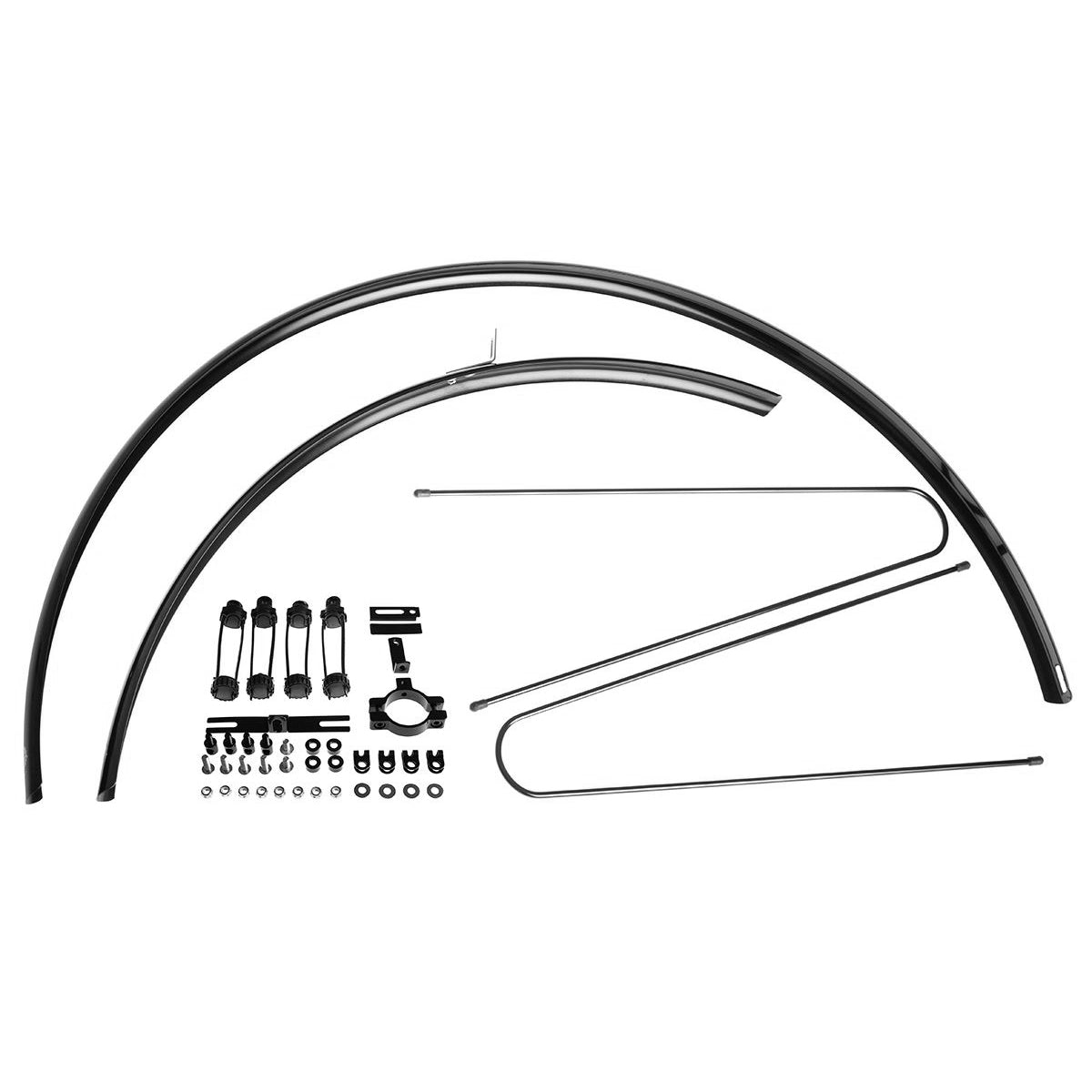 Schutzbleche - schwarz poliert