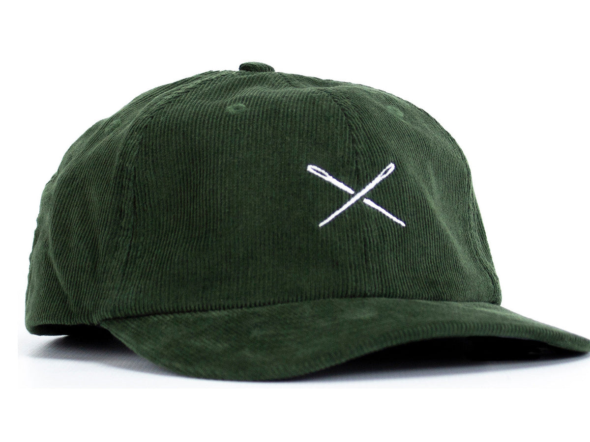 Camp Cap - Forest Green Restrap