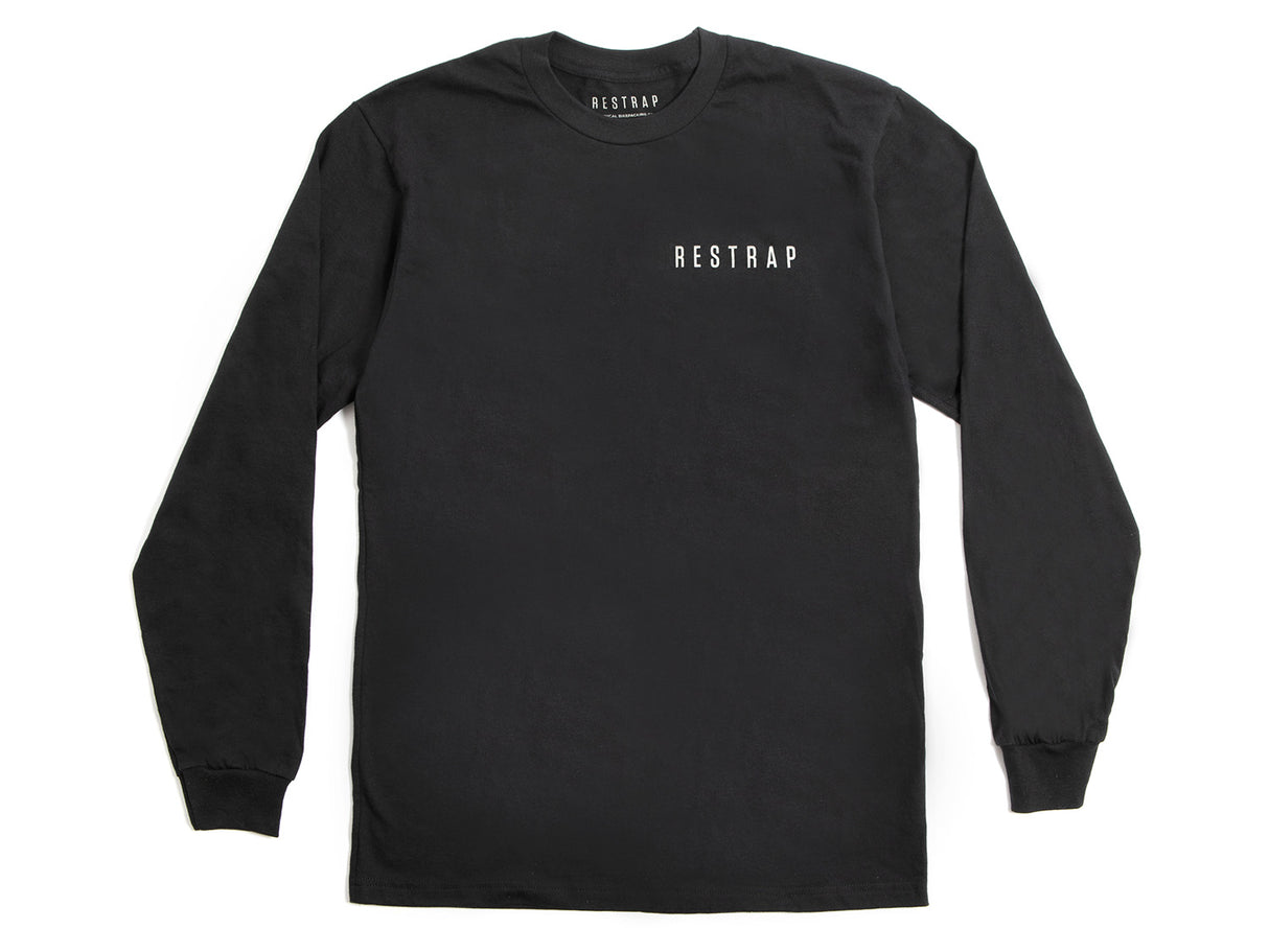 RESTRAP Long Sleeve T-Shirt - black