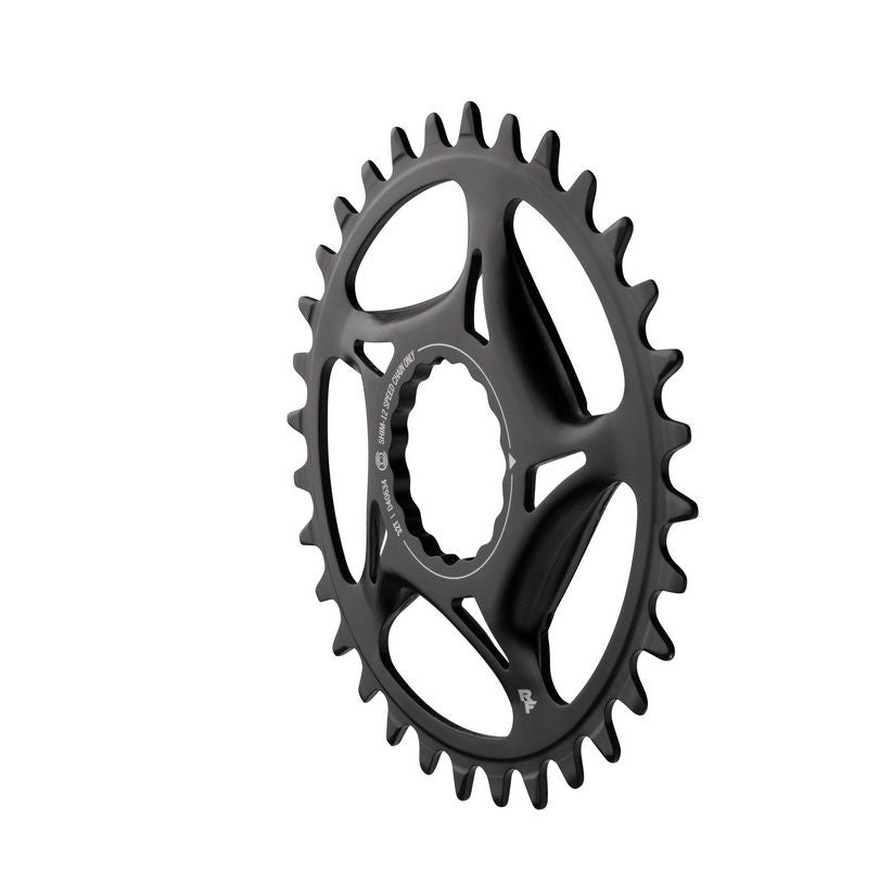 Kettenblatt DM Cinch Stahl 12-fach Shimano 32 Zähne - Schwarz