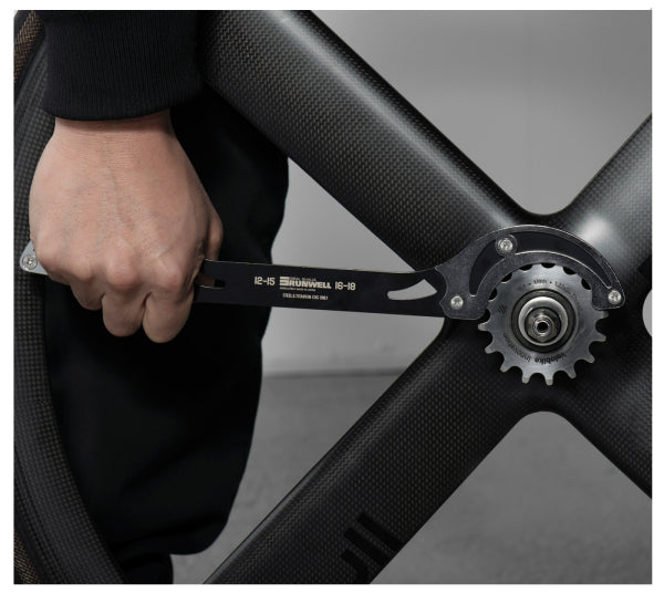 Cog1218L Lock Ring & Ritzelschlüssel - schwarz